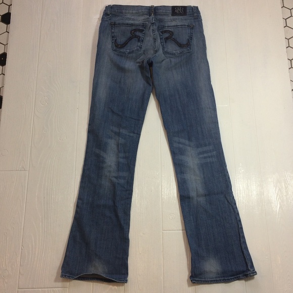 ROCK & REPUBLIC Kasandra Studded Bootcut Jeans 10M - Picture 4 of 8